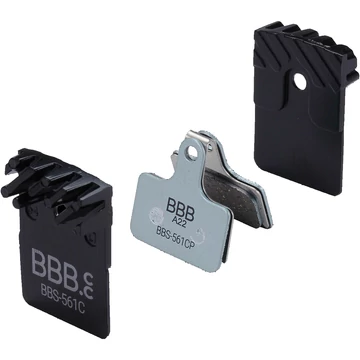 BBB Cycling kerékpáros hűtőbordás tárcsafék betét BBS-561C DiscStop Coolfin, hűtőborda + betét együtt, kompatibilis Shimano Ultregra TÁRCSAFÉK ALKATRÉSZEK
