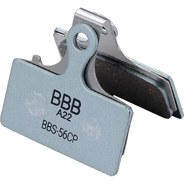 BBB Cycling kerékpáros hűtőbordás tárcsafék betét BBS-56CP DiscStop Coolfin, csak betét, kompatibilis Shimano XTR>2012 TÁRCSAFÉK ALKATRÉSZEK