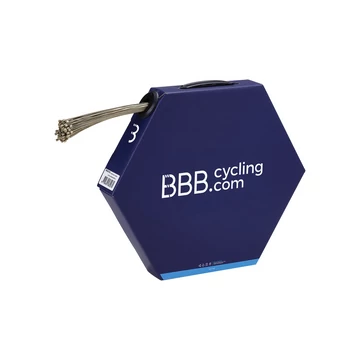 BBB Cycling kerékpáros váltóbovden BCB-36 SpeedWire, polírozott-rozsdamentes acél, előre feszített, Shimano/SRAM kompatibilis, 1.1mmx2350mm, arany (50 db) FÉKKIEGÉSZÍTŐ