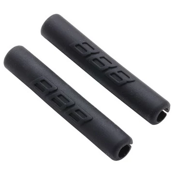 BBB Cycling kerékpáros váz- és kábelvédő BCB-90D CableWrap, gumi, 4mm-es váltóbowdenekhez, fekete (2 db) FÉKKIEGÉSZÍTŐ