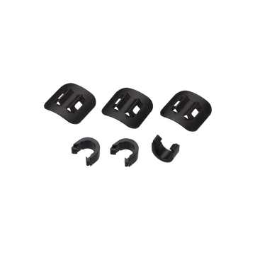 BBB Cycling kerékpáros kábelvezető hidraulikus bowdenekhez BCB-94 HydroGuide, vázra ragasztható, fekete (3 db) FÉKKIEGÉSZÍTŐ