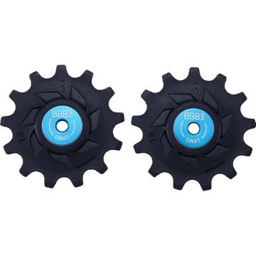 BBB Cycling kerékpáros váltógörgő BDP-09 RollerBoys, 13T, Shimano 12-sebességes MTB kompatibilis, fekete VÁLTÓ
