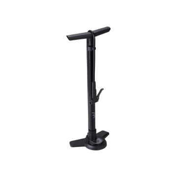 BBB Cycling kerékpáros állópumpa BFP-28 AirBoost, acél és kompozit, fekete PUMPA