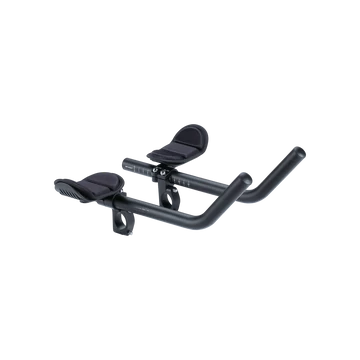 BBB Cycling kerékpáros időfutam könyöklő BHB-60 AeroMax, alumínium, 25.4 és 31.8mm, ergonomikus forma, 350mm hosszú, fekete KORMÁNY