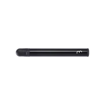 BBB Cycling kerékpáros minipumpa BMP-101 Singleshot, dupla kamrás, tubeless ready, 160 mm, max 8 bar, fekete PUMPA