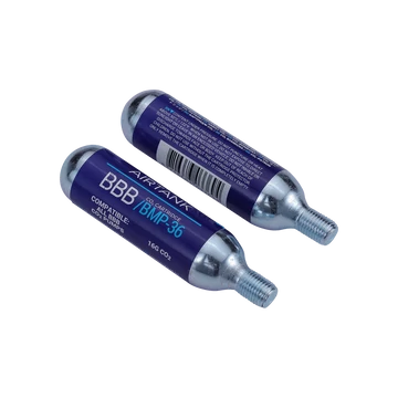 BBB Cycling kerékpáros CO2 pumpa patron BMP-35 AirTank, 16gramm, menetes, 2 db PUMPA