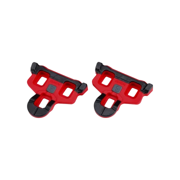 BBB Cycling kerékpáros pedálstopli BPD-06A PowerClip, SPD-SL kompatibilis, 6 fokos, piros PEDÁL