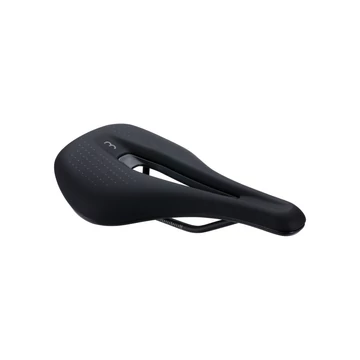 BBB Cycling kerékpáros nyereg BSD-173 Echelon Pro, unisex, sportos kerékpározási testtartáshoz, 155mm széles, fekete NYEREG