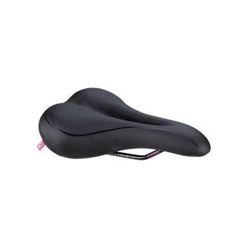 BBB Cycling kerékpáros nyereg BSD-67 LadySport, női, verseny és sportos kerékpározási testtartáshoz, 162mm széles, fekete NYEREG