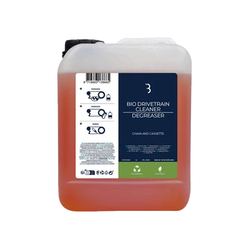BBB Cycling kerékpáros szerszám - tisztító és zsírtalanító folyadék BTL-250W BioDrivetrain Cleaner, kazetta és lánctisztító, biológiailag lebomlik, 5 liter SZERSZÁM