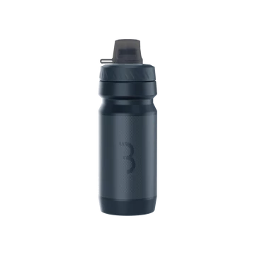 BBB Cycling kerékpáros kulacs BWB-12 AutoTank Mudcap, 550ml, auto szeleppel, kupakkal, BPA mentes, mosogatógépben is mosható, fekete KULACS