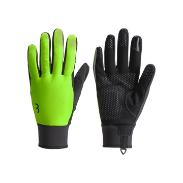 BBB Cycling kerékpáros téli kesztyű BWG-36 ControlZone, szélálló, enyhe téli időjáráshoz, neon sárga XL KESZTYŰK