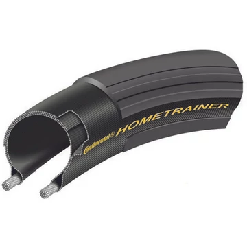 Continental görgős kerékpáros külső gumi 23-622 Hometrainer II 700x23C fekete/fekete, hajtogathatós KÜLSŐ GUMI