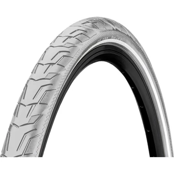 Continental kerékpáros külső gumi 42-622 Ride City 28x1,6 szürke/szürke, reflektoros KÜLSŐ GUMI