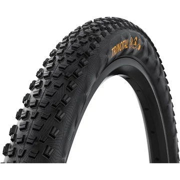 Continental MTB kerékpáros külső gumi 55-584 Trinotal Trail Grip 27,5x2,2, hookless felni kompatibilis, tubeless ready, fekete/fekete hajtogathatós Skin KÜLSŐ GUMI