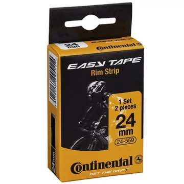 Continental tömlővédőszalag kerékpárhoz Easy Tape max 8 bar-ig 22-559 2 db fekete (Egységkarton: 20 db) FELNISZALAGOK, SZINGÓ RAGASZTÓK