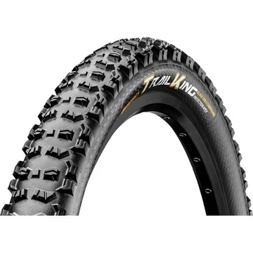 Continental MTB kerékpáros külső gumi 70-584 Trail King ProTection Apex 27,5x2,8, hookless felni kompatibilis, tubeless ready, fekete/fekete, hajtogathatós SL KÜLSŐ GUMI