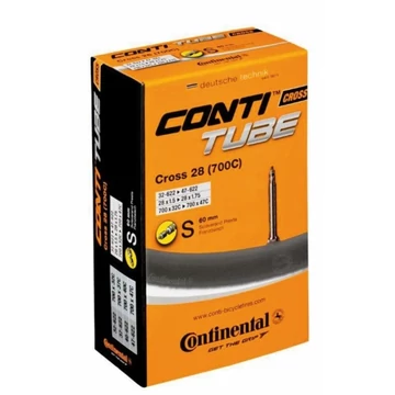 Continental kerékpáros belső gumi 32/47-622 Cross 28 S60 dobozos (Egységkarton: 25 db) BELSŐ GUMI