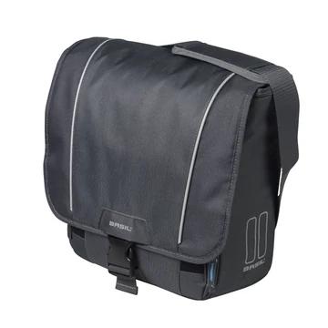 Basil egyoldalas táska Sport Design Commuter Bag, Hook ON, grafitszürke TÁSKA