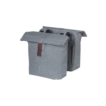 Basil dupla táska City Double Bag, Universal Bridge System, szürke TÁSKA