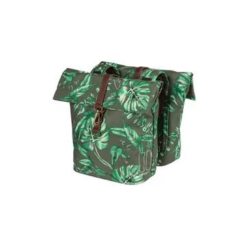 Basil dupla táska Ever-Green Double Bag, Universal Bridge System, thyme zöld TÁSKA
