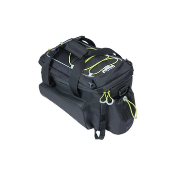 Basil csomagtartó táska Miles Trunkbag XL Pro, Universal Bridge System, fekete lime TÁSKA