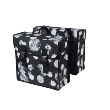 Basil dupla táska Mara XL Sphere Double Bag, pántos, fekete/szürke TÁSKA