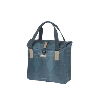 Basil egyoldalas táska Elegance Bicycle Shopper, kék TÁSKA