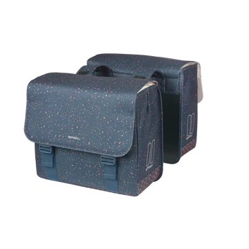 Basil dupla táska Flair Double Bag, Universal Bridge System, kék TÁSKA