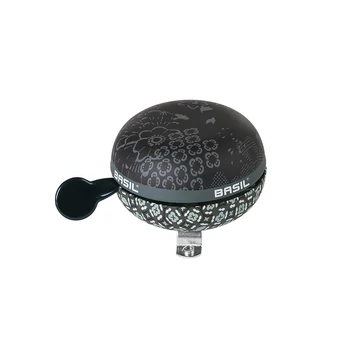 Basil csengő Boheme Big Bell, charcoal fekete CSENGŐ