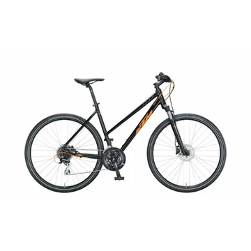 Kerékpár KTM X-LIFE TRACK D43 BLACK ORANGE SILVER KROSS