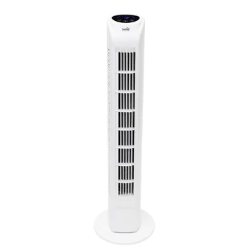 HOME TWFR78 oszlopventilátor, 45 W, 3 sebességfokozat, távirányító, kikapcsolás időzítés, oszcillálás