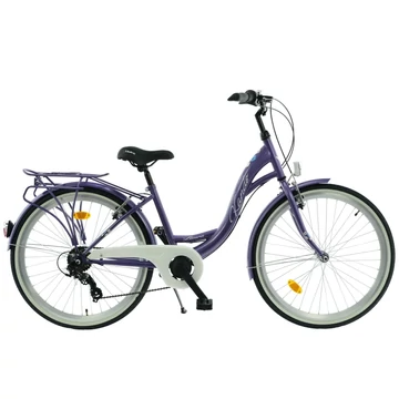 Kerékpár Kands Laura 26" 6 seb  15" Lila