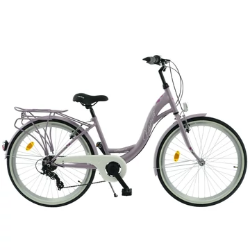 Kerékpár Kands Laura 26" 6 seb  15" Rózsaszín