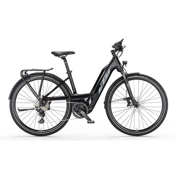 Kerékpár Elektromos KTM MACINA SPORT 610 Fekete Pedelec