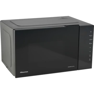 Mikrohullámú sütő grill funkcióval, 23 l, 800 W, Érintésvezérlés, Fekete