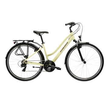 Kerékpár Kross Trans 1.0 Női 28" L Bézs-Lila