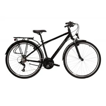 Kerékpár Kross Trans 1.0 28" M  Fekete-szürke