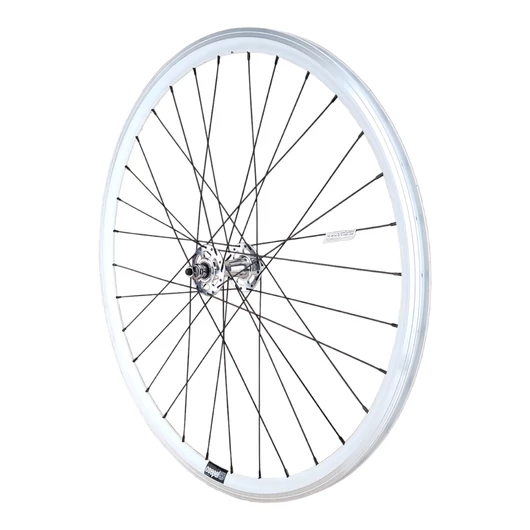KERÉK ELSŐ 28" 622X14 CSEPEL RMX 32H MART ROYAL LUXUS MAGASPEREMES FEHÉR FŰZÖTT KERÉK