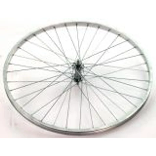KERÉK ELSŐ 28X1 1/2 BER SZIMPLAF + ACÉL 3/8" AGY TOURING NATÚR FŰZÖTT KERÉK