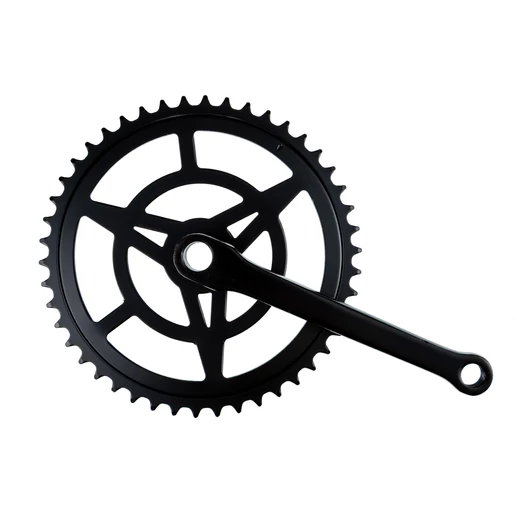 HAJTÓMŰ ACÉL 170MM 46T ÉKES FEKETE 25/# 170MM 46T ACÉL ÉKES FL-005 FEKETE HAJTÁS
