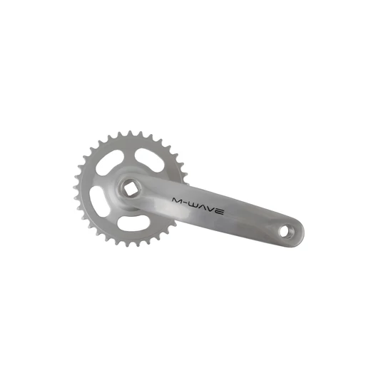 HAJTÓMŰ 170MM 33T ACÉL/ALU M-WAVE EZÜST HAJTÁS