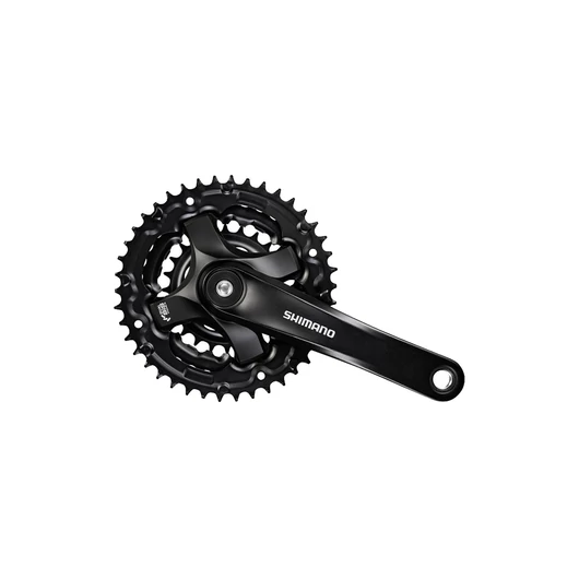 HAJTÓMŰ ALU 170MM 42/34/24T SHIMANO TOURNEY TY-501 FEKETE HAJTÁS