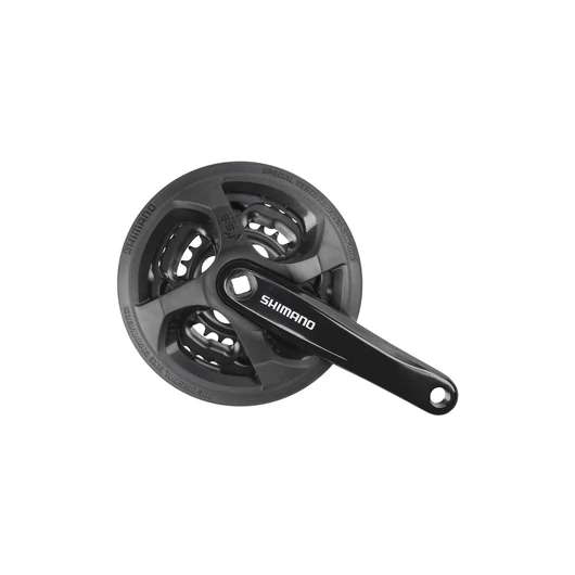 HAJTÓMŰ ALU 170MM 42/34/24T SHIMANO TOURNEY TY-301 FEKETE HAJTÁS