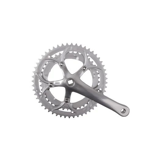 HAJTÓMŰ ALU/ACÉL 170MM 52/42T VERSENY - 9 SEBESSÉGES EZÜST HAJTÁS