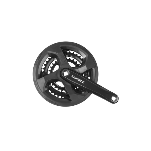 HAJTÓMŰ ALU 170MM 48/38/28T SHIMANO TOURNEY TY-301 FEKETE HAJTÁS