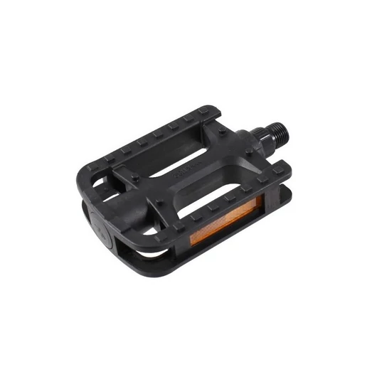 PEDÁL 9/16" MOUNTAIN BIKE MŰANYAG 112X78MM GOLYÓS + PRIZMA FEKETE PEDÁL