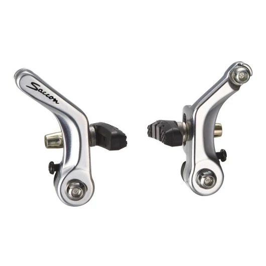 FÉKTEST CANTI ALU NATÚR 55MM CSAVAROS FÉKBETÉTTEL SACCON FÉKKIEGÉSZÍTŐ