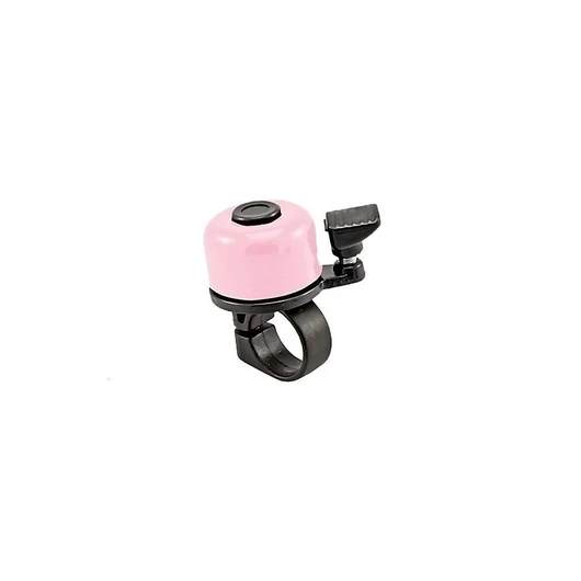 CSENGŐ MINI ACÉL DIN DIN - 34 MM RÓZSASZÍN CSENGŐ