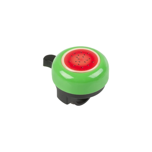 CSENGŐ GYERMEK ACÉL FIGURÁS M-WAVE DINNYÉS - 55 MM ZÖLD CSENGŐ